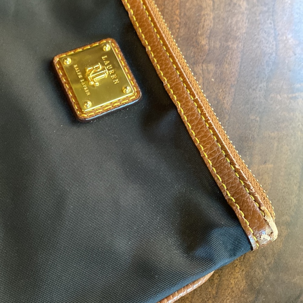 COPY - Ralph Lauren Black Nylon Cosmetics Pouch ππππ - Picture 12 of 13